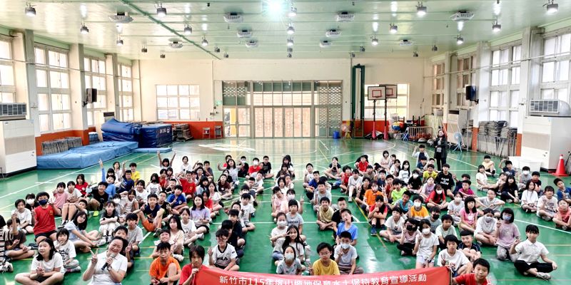 水保教育向下扎根！新竹市產發處生態保育科北門國小開講 提升學童防災意識